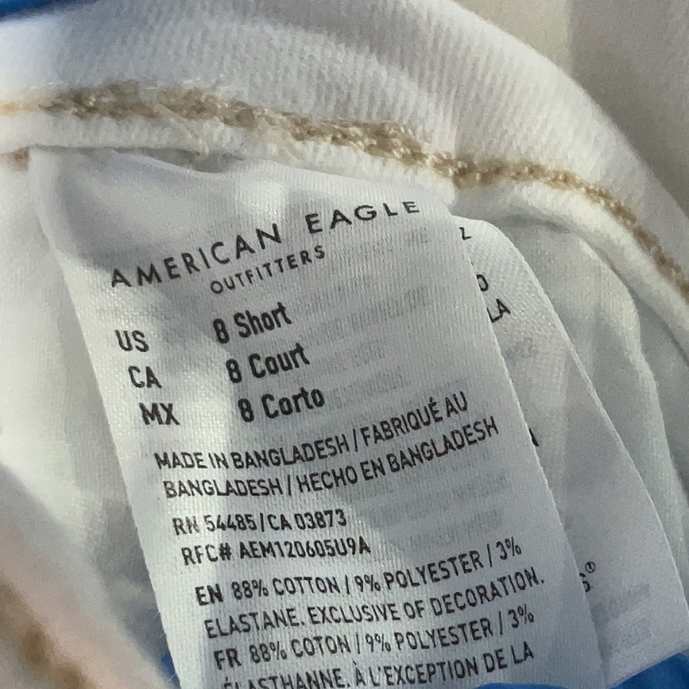 💥Sale💥American Eagle Outfitters Women's Skinny White Cargo Jeans - Picture 3 of 3
